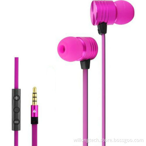 Color Stereo Earphone with MicNew